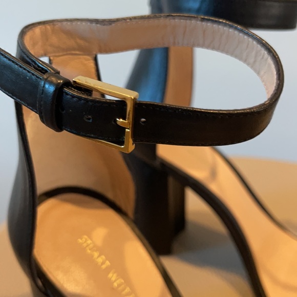 NEVER WORN Stuart Weitzman Black Heals - Picture 4 of 7
